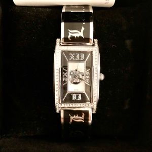 L.A.M.B. By Gwen Stefani Enamel Bangle Watch
